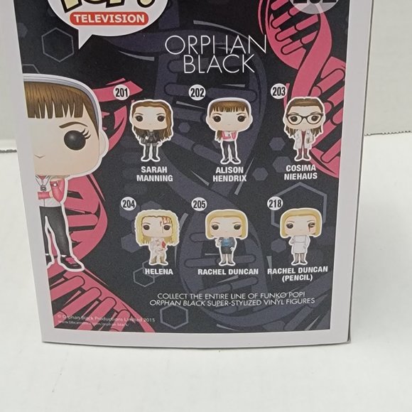 New Funko Pop Television Alison Hendrix Orphan Black 202 Figure Hot Topic 17+ - Picture 3 of 11